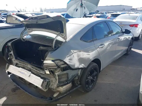 1HGCY1F41SA013389 — 2025 Honda Accord, фото 4 с аукциона IAAI 14.10.2026, Задняя часть