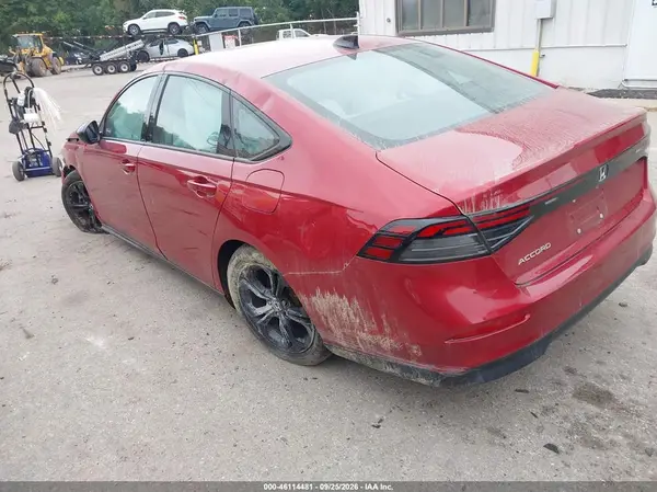 1HGCY1F41SA004823 — 2025 Honda Accord, фото 3 с аукциона IAAI, Опрокидывание