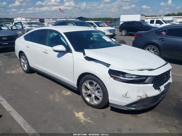 1HGCY1F20SA087269 — 2025 Honda Accord, Передняя часть (Front End), фото до ремонта