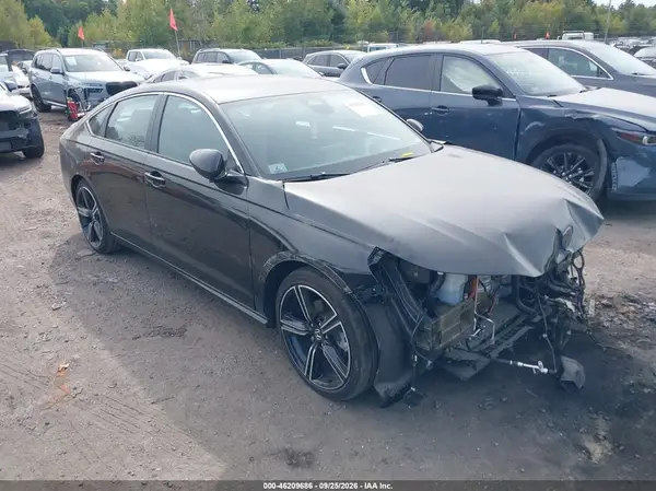 1HGCY2F51SA092223 — 2025 Honda Accord, Передняя часть (Front End), фото до ремонта