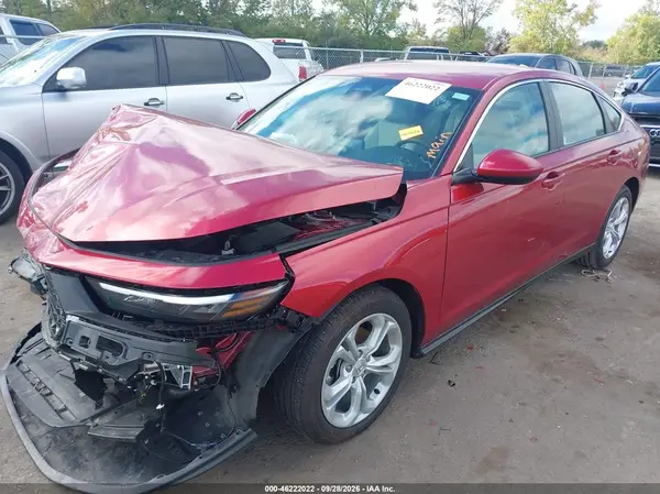1HGCY1F20SA090303 — 2025 Honda Accord, фото 2 с аукциона IAAI, Передняя часть