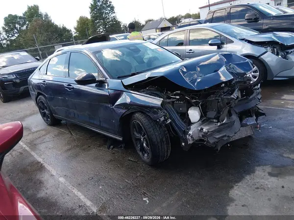 1HGCY1F41SA009763 — 2025 Honda Accord, Передняя часть (Front End), фото до ремонта