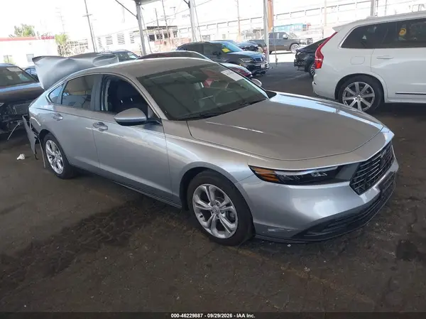 1HGCY1F22SA080081 — 2025 Honda Accord, Задняя часть (Rear), фото до ремонта