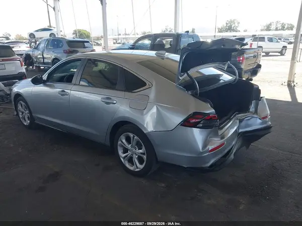 1HGCY1F22SA080081 — 2025 Honda Accord, фото 3 с аукциона IAAI, Задняя часть