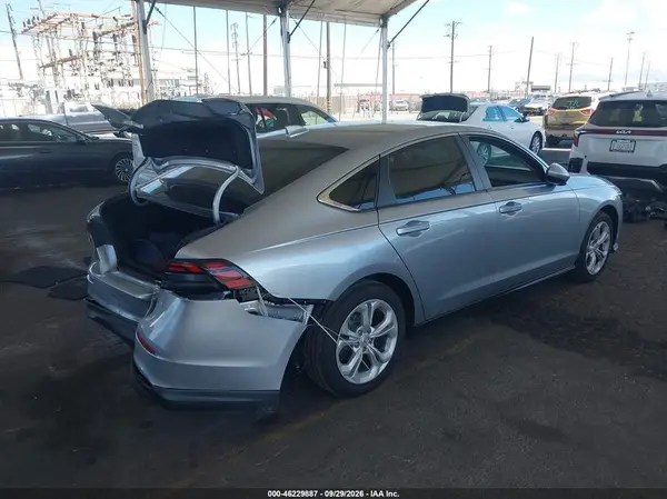 1HGCY1F22SA080081 — 2025 Honda Accord, фото 4 с аукциона IAAI, Задняя часть