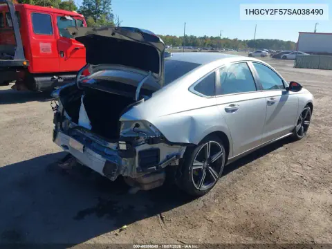 2025 Honda Accord Hybrid Sport VIN 1HGCY2F57SA038490 фото 5
