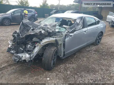 2025 Honda Accord Hybrid Sport VIN 1HGCY2F55SA068460 фото 2