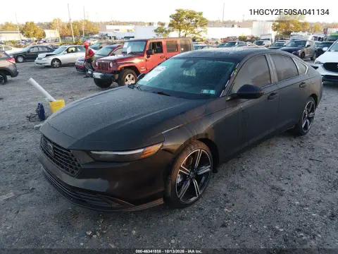 2025 Honda Accord Hybrid Sport VIN 1HGCY2F50SA041134 фото 3