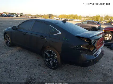 2025 Honda Accord Hybrid Sport VIN 1HGCY2F50SA041134 фото 4