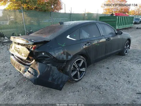 2025 Honda Accord Hybrid Sport VIN 1HGCY2F50SA041134 фото 5