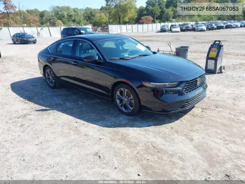 1HGCY2F68SA067053 — 2025 Honda Accord, Наводнение, фото до ремонта