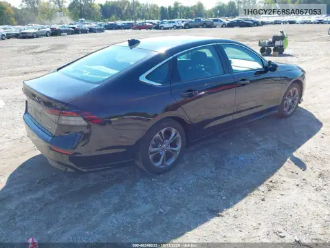 1HGCY2F68SA067053 — 2025 Honda Accord, фото 4 с аукциона IAAI, Подтопление