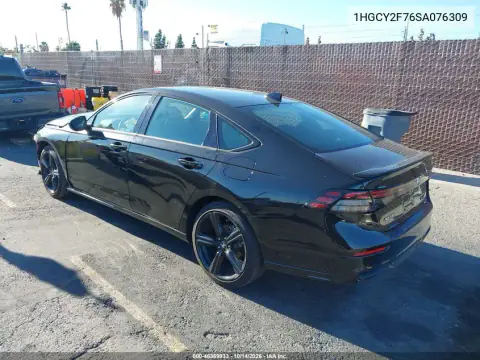 1HGCY2F76SA076309 — 2025 Honda Accord, фото 4 с аукциона IAAI, Передняя часть