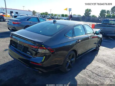 1HGCY2F76SA076309 — 2025 Honda Accord, фото 5 с аукциона IAAI, Передняя часть