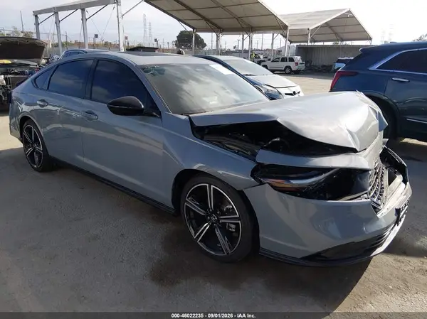 1HGCY1F49TA028398 — 2026 Honda Accord, Передняя часть (Front End), фото до ремонта