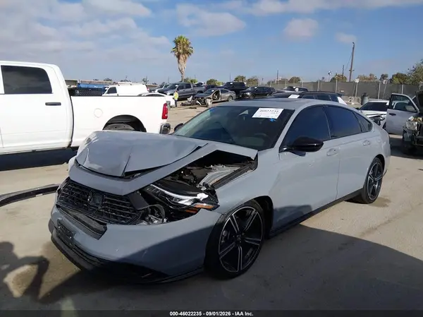 1HGCY1F49TA028398 — 2026 Honda Accord, фото 2 с аукциона IAAI 14.10.2026, Передняя часть