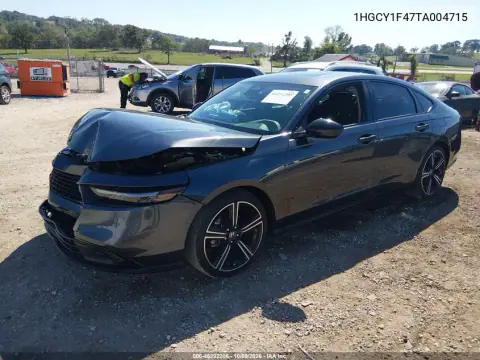 2026 Honda Accord Se VIN 1HGCY1F47TA004715 фото 3