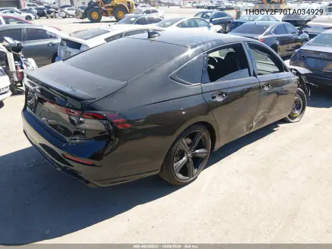 2026 Honda Accord Hybrid Sport-L VIN 1HGCY2F70TA034929 фото 5