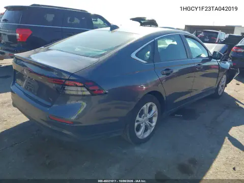 2026 Honda Accord Lx VIN 1HGCY1F23TA042019 фото 4