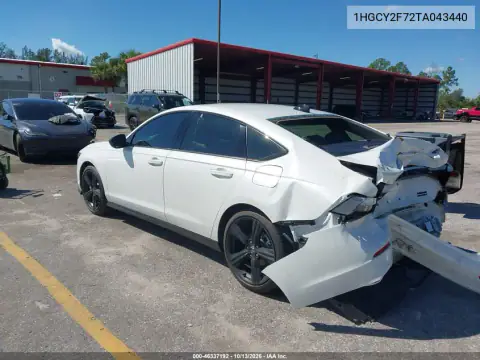 2026 Honda Accord Hybrid Sport-L VIN 1HGCY2F72TA043440 фото 3