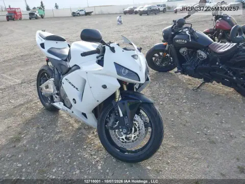 2006 Honda Cbr600 Rr VIN JH2PC37226M300257 фото 1