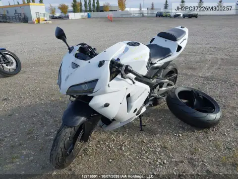 2006 Honda Cbr600 Rr VIN JH2PC37226M300257 фото 2