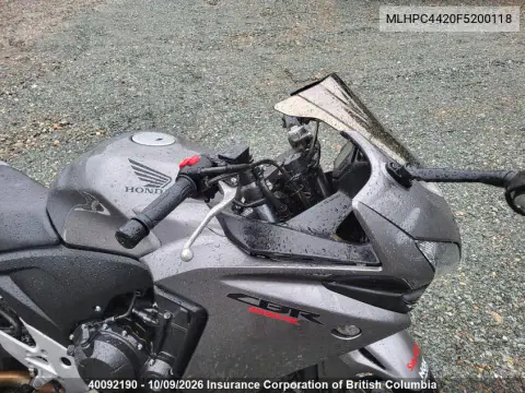 2015 Honda Cbr500 Ra-Abs VIN MLHPC4420F5200118 фото 2