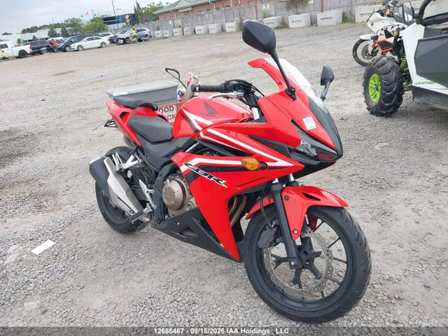 2017 Honda Cbr500 R VIN MLHPC4441H5400042 фото 1