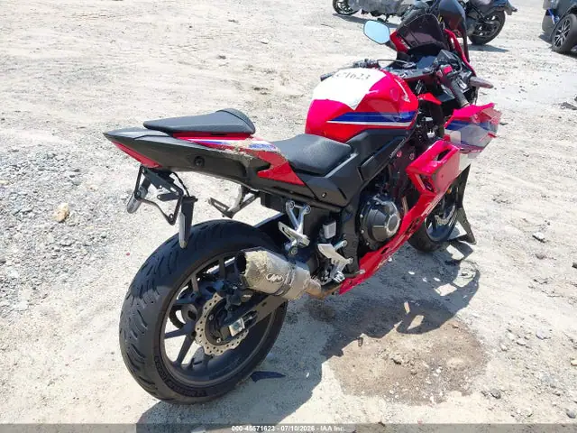 MLHPC7054S5100633 — 2025 Honda CBR500 Ra, фото 4 с аукциона IAAI 13.10.2026, Передняя часть