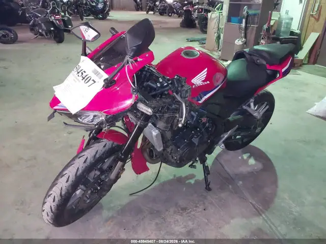 MLHPC7052S5101215 — 2025 Honda CBR500 Ra, фото 2 с аукциона IAAI 13.10.2026, Передняя часть