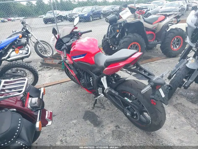 MLHRH1558T5202065 — 2026 Honda CBR650 R, фото 3 с аукциона IAAI 30.09.2026, Повреждение рамы
