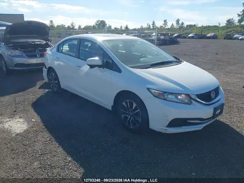 2HGFB2F52EH020807 — 2014 Honda Civic EX 4DR, Задняя часть (Rear), фото до ремонта