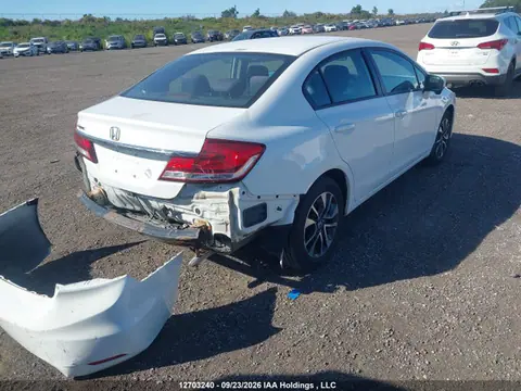 2014 Honda Civic Ex 4dr VIN 2HGFB2F52EH020807 фото 4