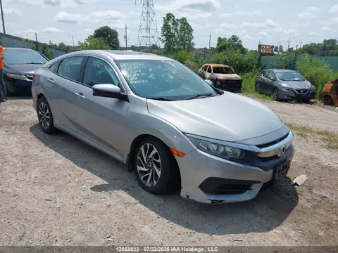 2HGFC2F78GH021025 — 2016 Honda Civic EX 4DR, Передняя часть, фото до ремонта
