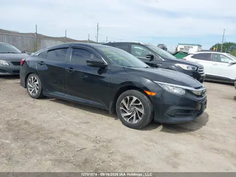 2HGFC2F70GH000783 — 2016 Honda Civic EX 4DR, Левый бок (Left Side), фото до ремонта