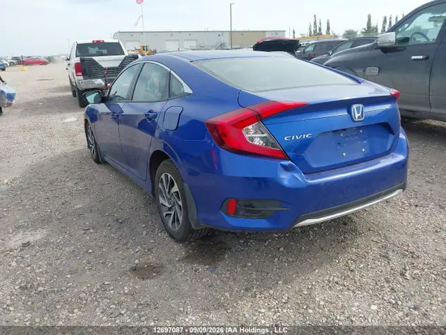 2HGFC2F74KH014288 — 2019 Honda Civic EX 4DR, фото 3 с аукциона IAAI 13.10.2026, Передняя часть
