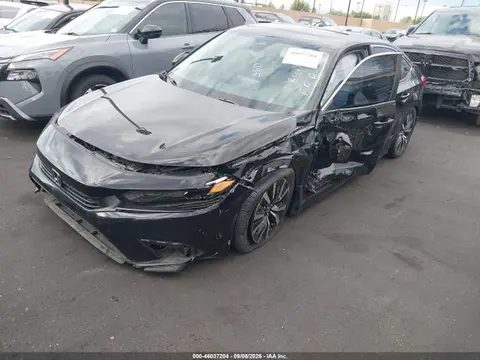 2023 Honda Civic Ex/ex W/o Bsi VIN 2HGFE1F73PH305392 фото 2