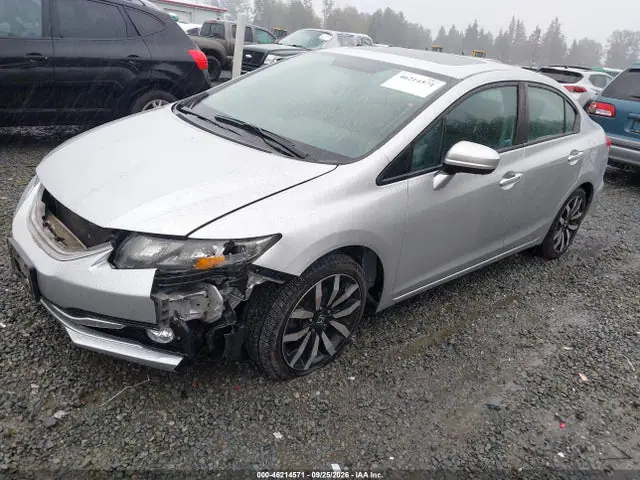 19XFB2F92EE244284 — 2014 Honda Civic EX-L, фото 2 с аукциона IAAI 14.10.2026, Передняя часть