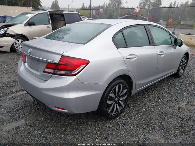19XFB2F92EE244284 — 2014 Honda Civic EX-L, фото 4 с аукциона IAAI 14.10.2026, Передняя часть