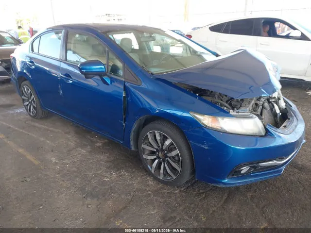 2015 Honda Civic Ex-l VIN 2HGFB2F99FH504865 фото 1