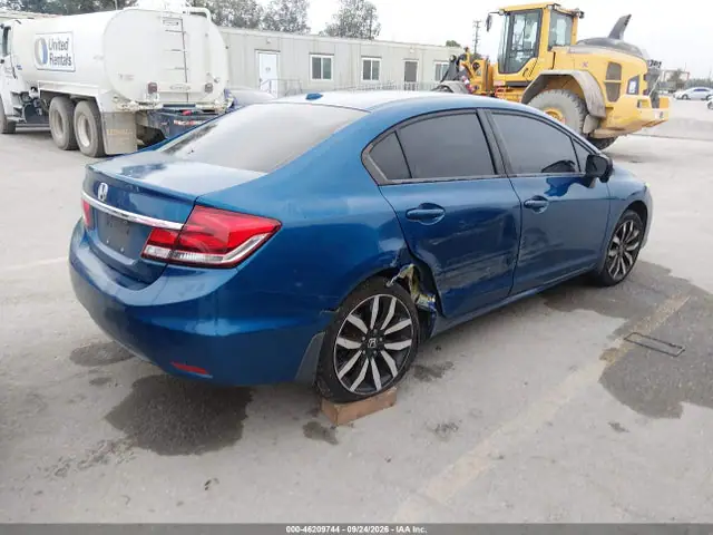 2HGFB2F97FH527352 — 2015 Honda Civic EX-L, фото 4 с аукциона IAAI 14.10.2026, Правый бок