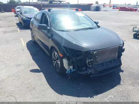 19XFC1F77GE210785 — 2016 Honda Civic EX-L, Передняя часть (Front & Rear), фото до ремонта
