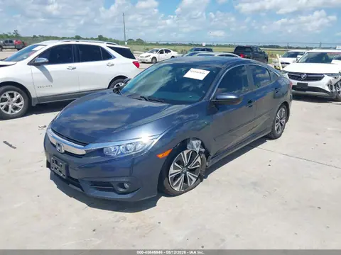 2018 Honda Civic Ex-l VIN JHMFC1F76JX005836 фото 2
