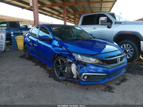 19XFC1F71LE203888 — 2020 Honda Civic EX-L, Передняя часть справа (Right Front), фото до ремонта