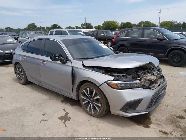 2022 Honda Civic Ex-l VIN 19XFL1H71NE009104 фото 1