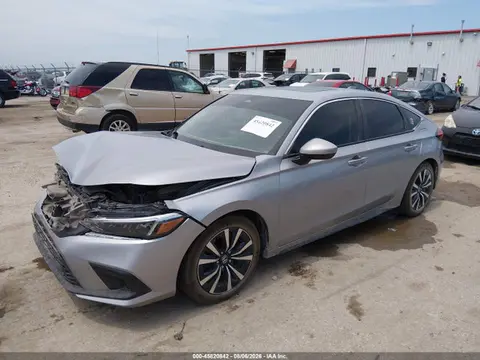 2022 Honda Civic Ex-l VIN 19XFL1H71NE009104 фото 2
