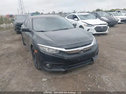 2HGFC1F45GH102175 — 2016 Honda Civic EX-T, Передняя часть (Front), фото до ремонта