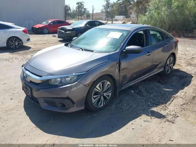 2017 Honda Civic Ex-t VIN 2HGFC1F36HH633779 фото 2