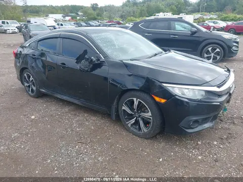 2HGFC1F49JH101683 — 2018 Honda Civic EX-T, Передняя часть (Front), фото до ремонта
