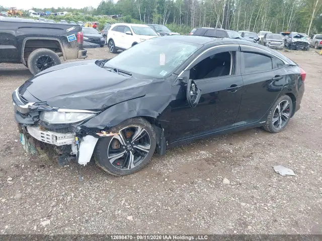 2018 Honda Civic Ex-t VIN 2HGFC1F49JH101683 фото 2